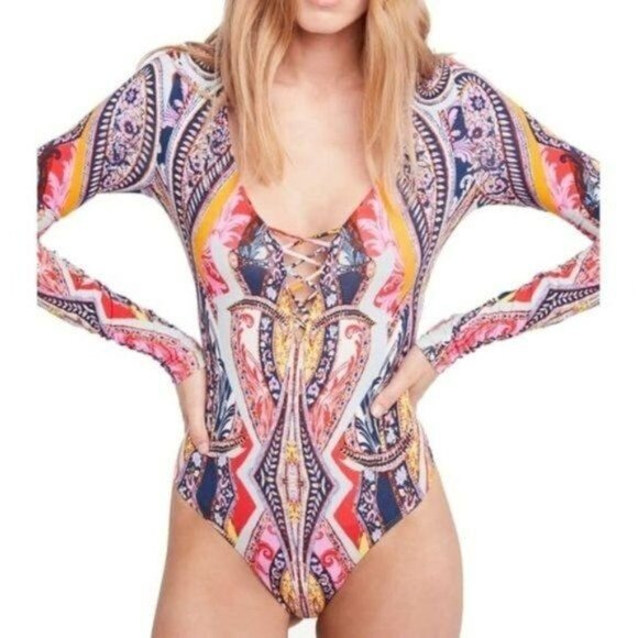 Free People Bodysuit New With Tag  Size Extra Small - Picture 4 of 5